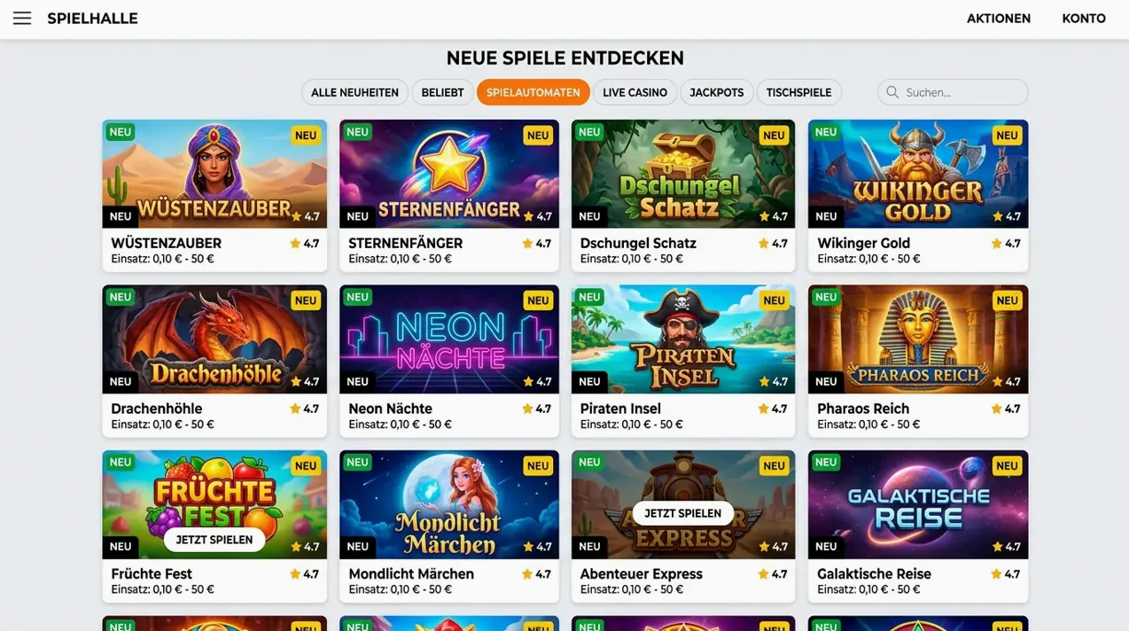 Neueste Veröffentlichungen — LuckyHills